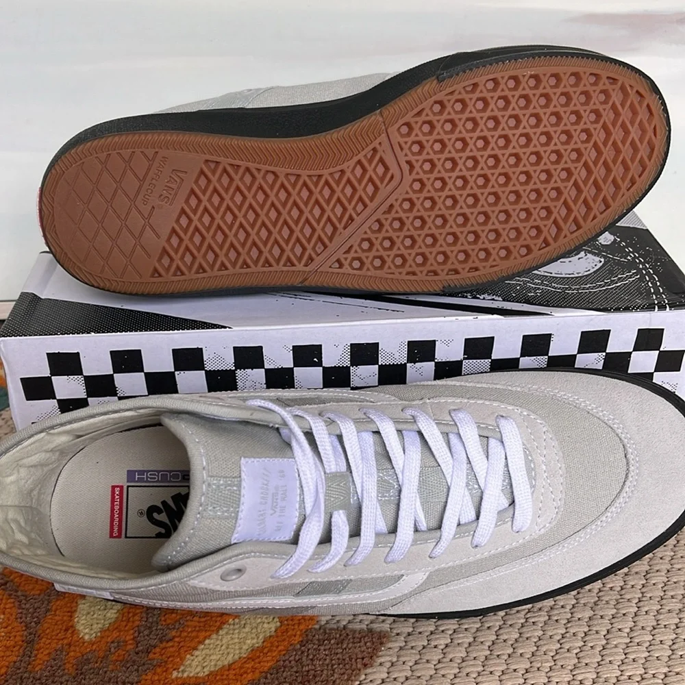Vans Men’s Crockett High Light Gray/Black VN0A5JIGBH8 Sneakers
